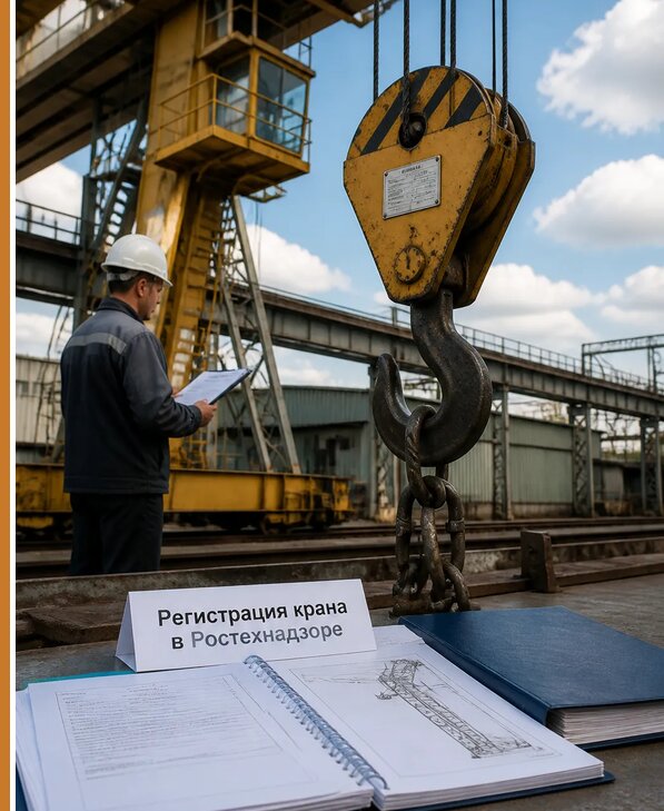 Регистрация крана в Ростехнадзоре в Волгограде от 15587 р. | Авеста ОТиПБ